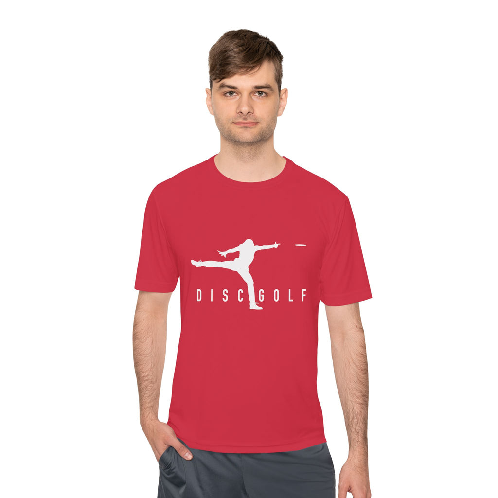 Disc Golf Man XLOGO Performance Tee —  Moisture-Wicking Shirt