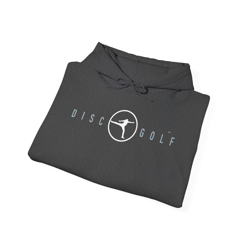 Disc Golf Man Throwing Hoodie