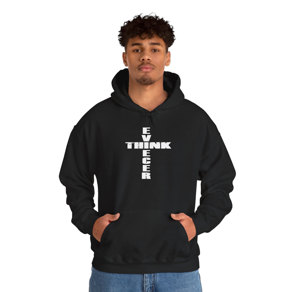 Think / Receive Cross Hoodie