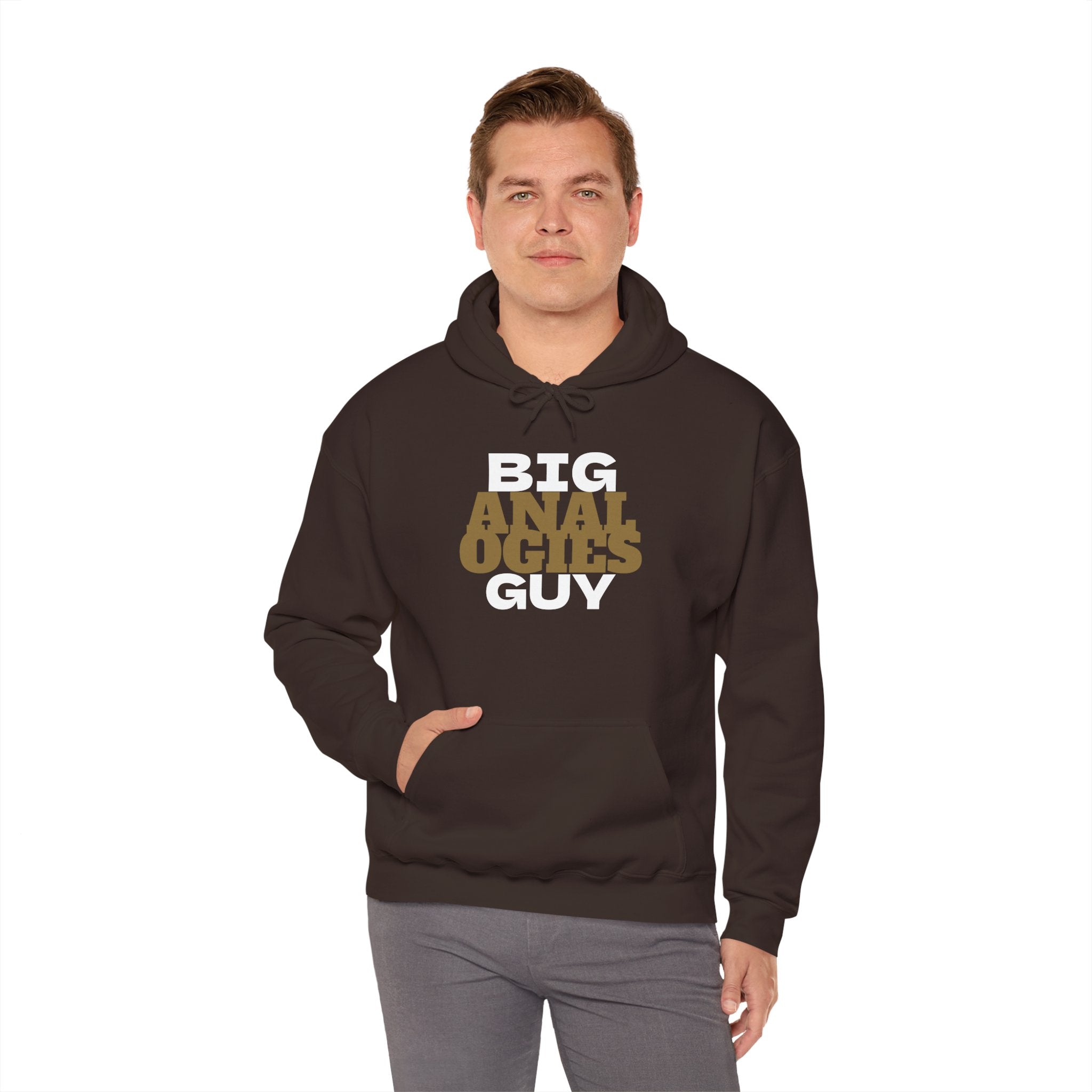Big Analogies Guy Hoodie