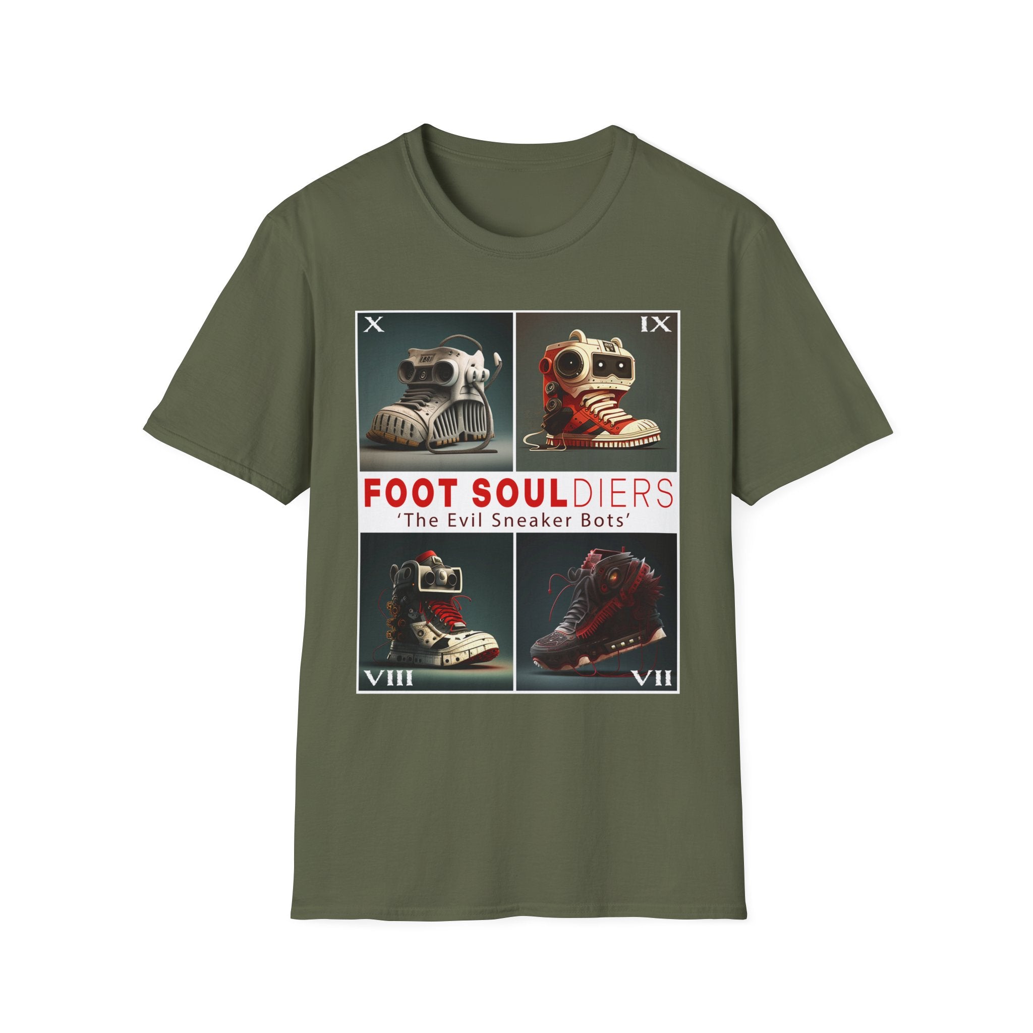 Evil Sneaker Bots Tee