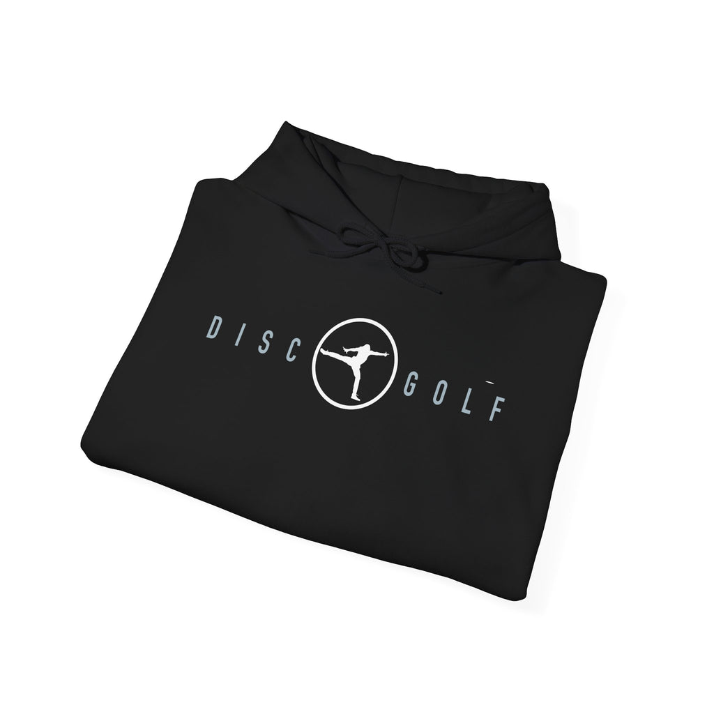 Disc Golf Man Throwing Hoodie
