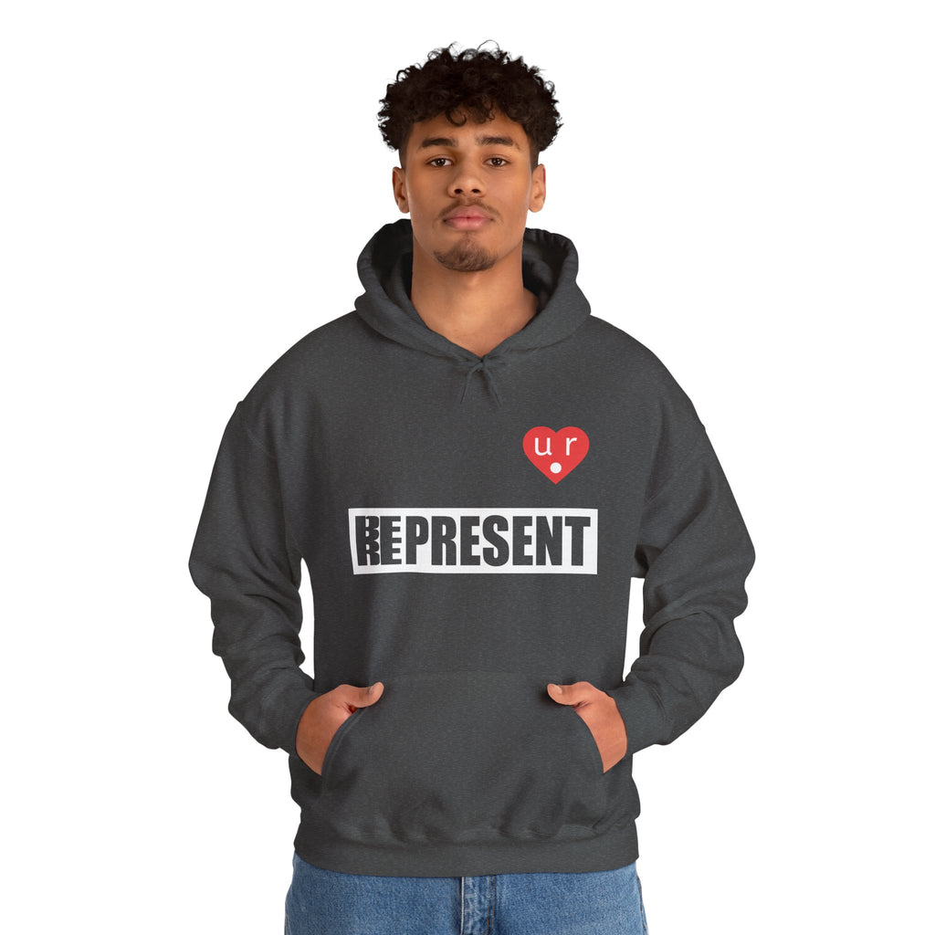 Be Present Represent U R Here Hoodie