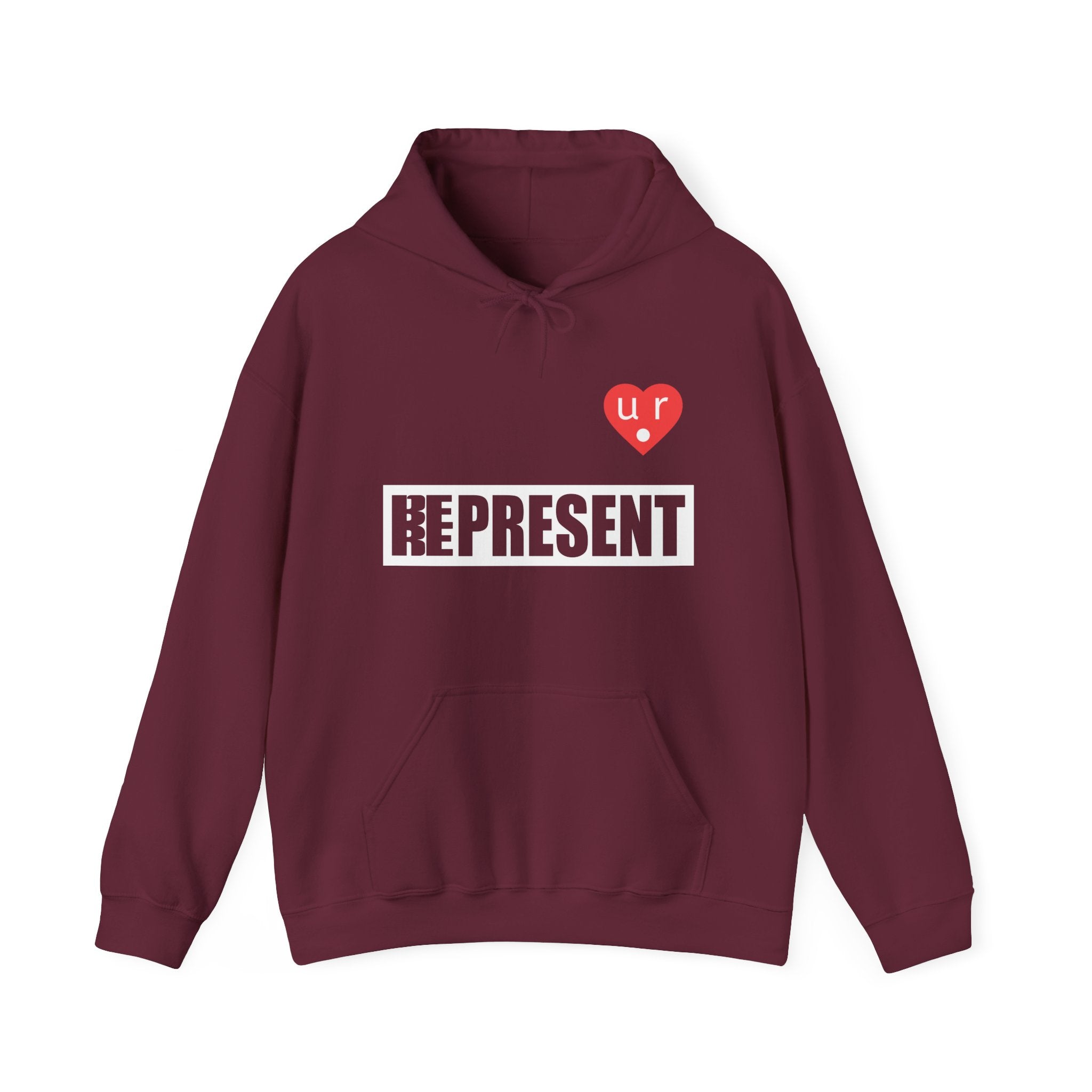 Be Present Represent U R Here Hoodie