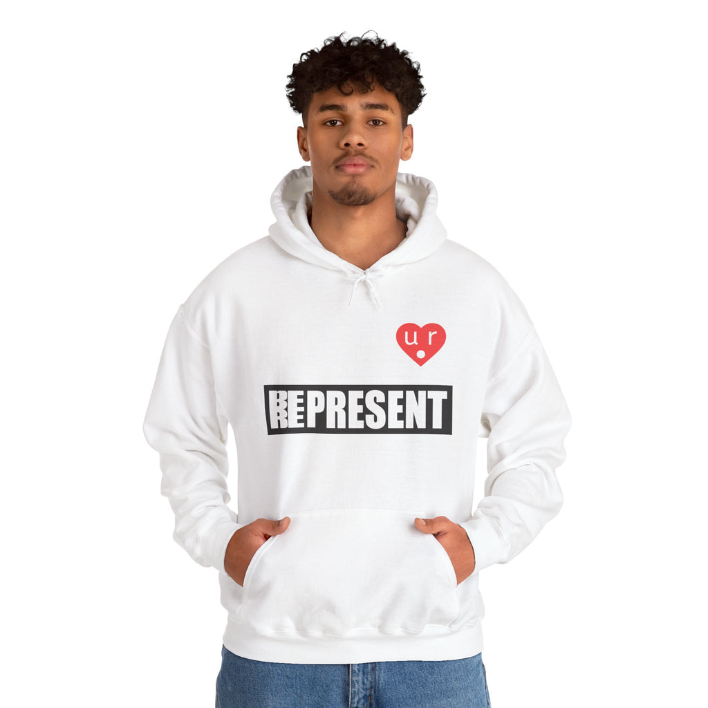 Be Present Represent U R Here Hoodie
