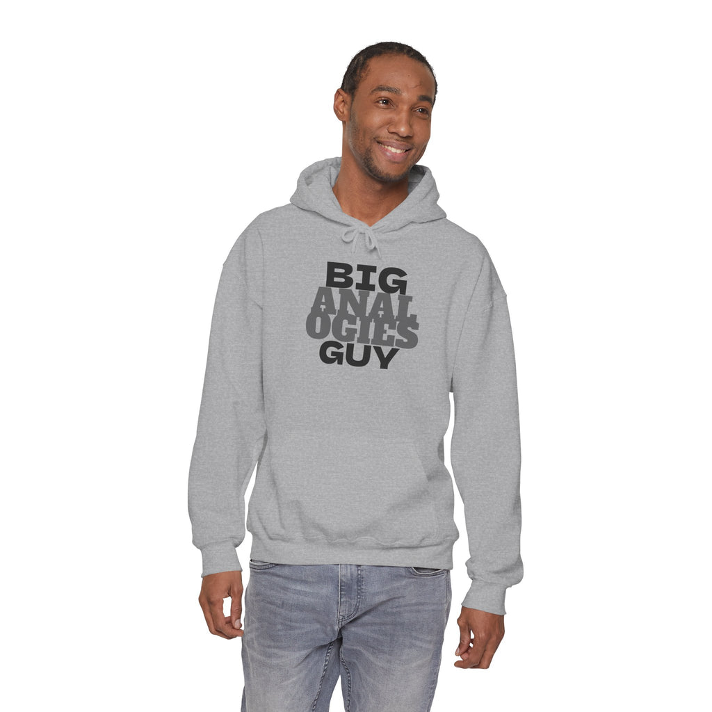 Big Analogies Guy Hoodie
