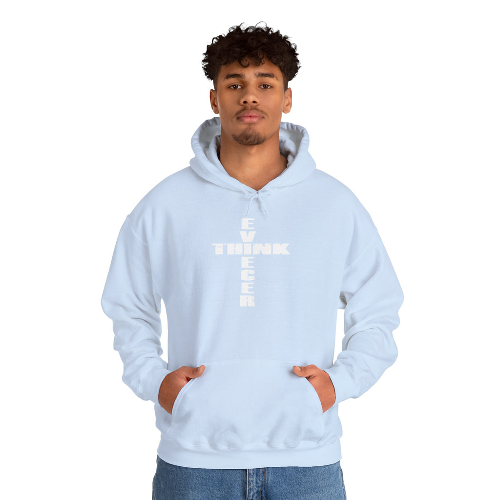 Think / Receive Cross Hoodie