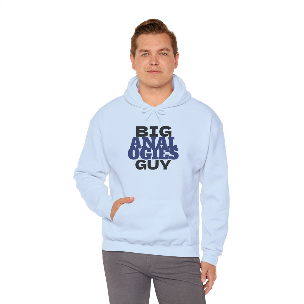 Big Analogies Guy Hoodie
