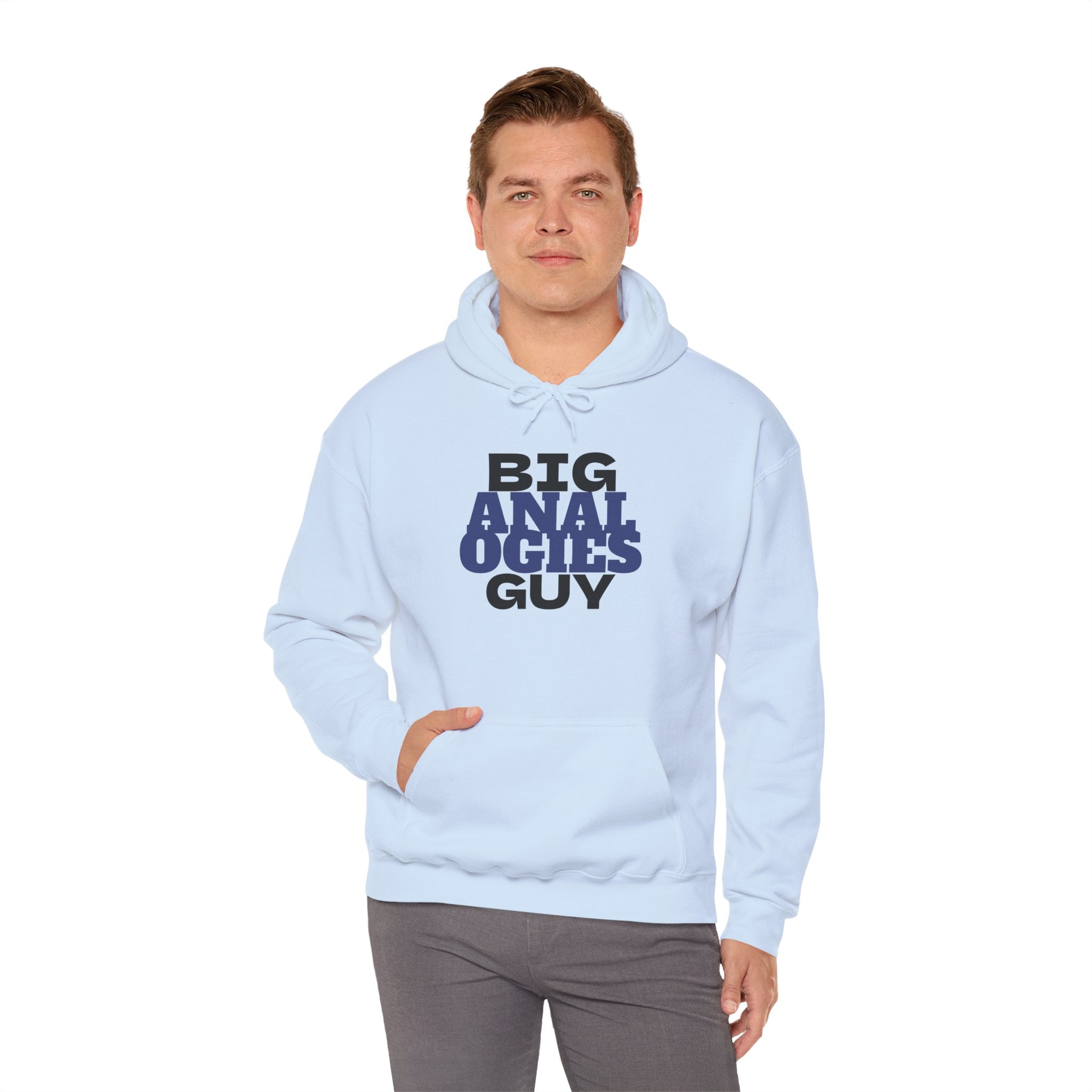 Big Analogies Guy Hoodie