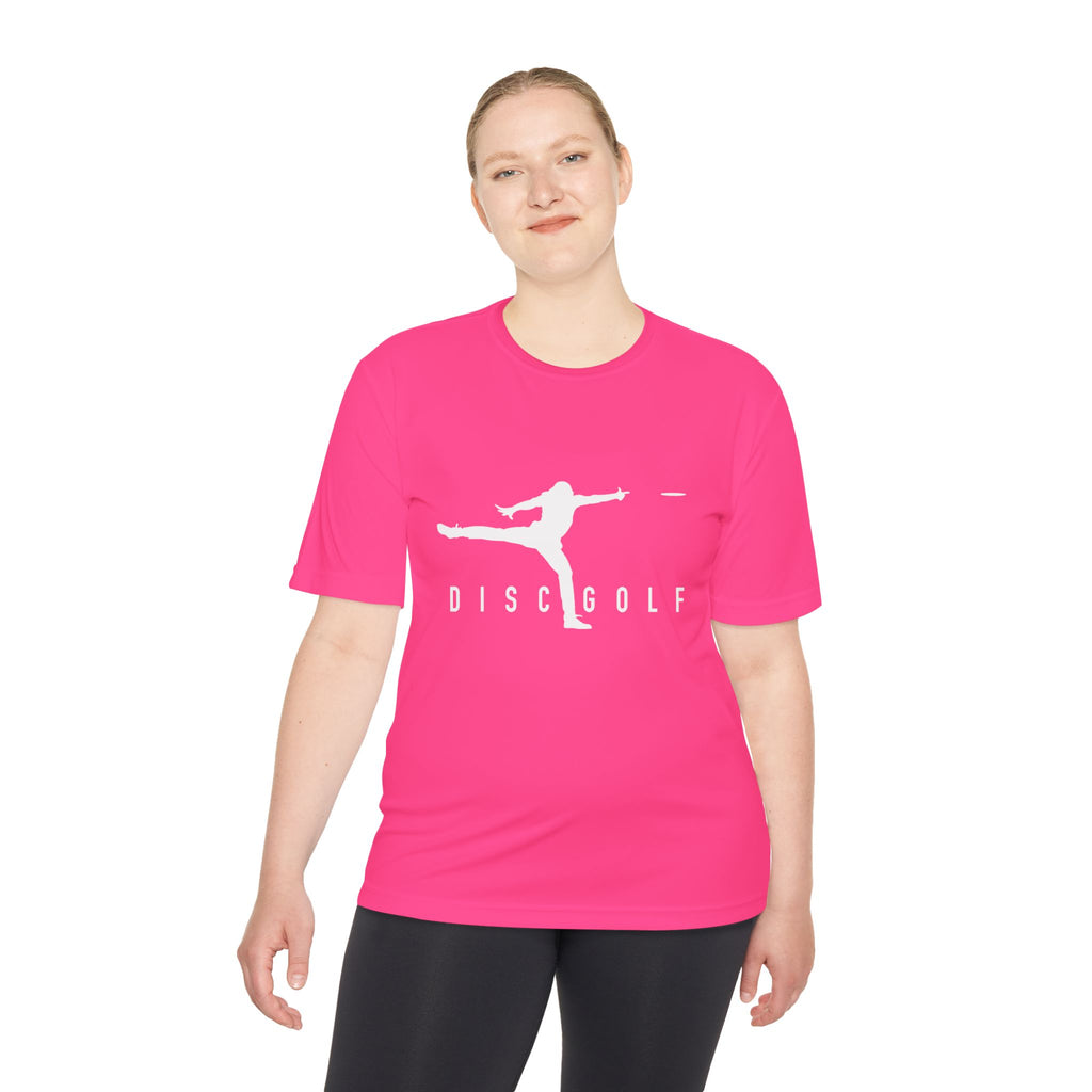 Disc Golf Man XLOGO Performance Tee —  Moisture-Wicking Shirt