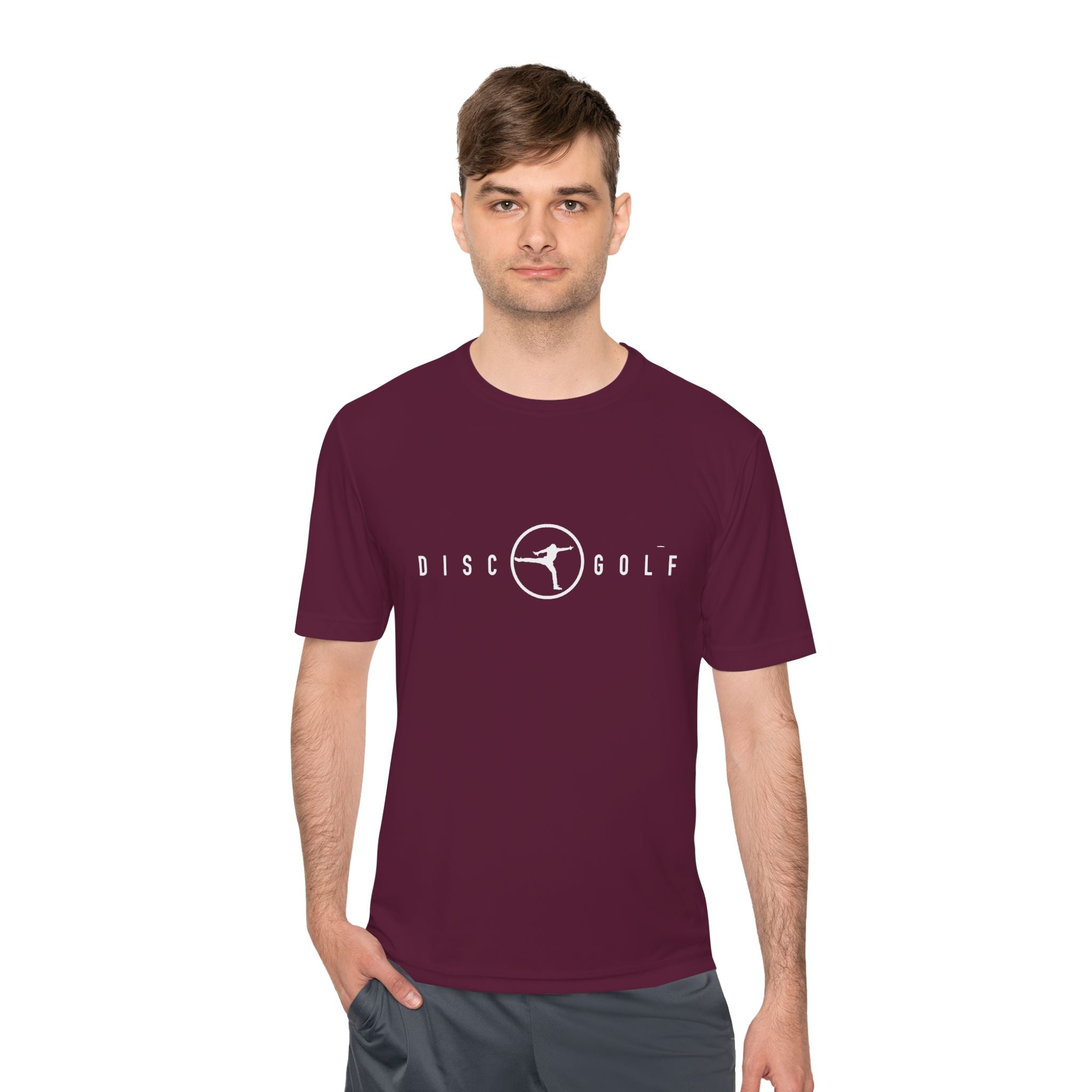 Disc Golf Man Performance Tee —  Moisture-Wicking Shirt ALT