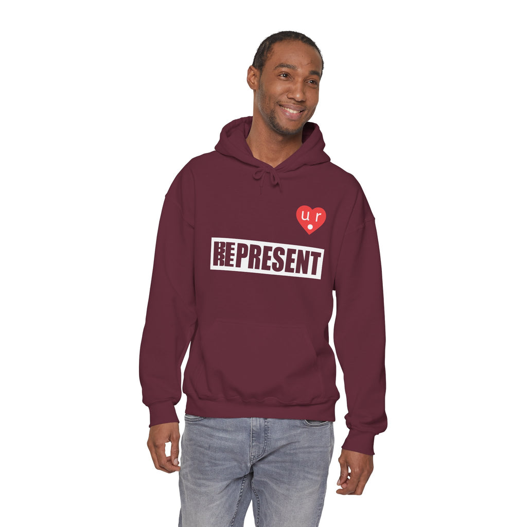 Be Present Represent U R Here Hoodie