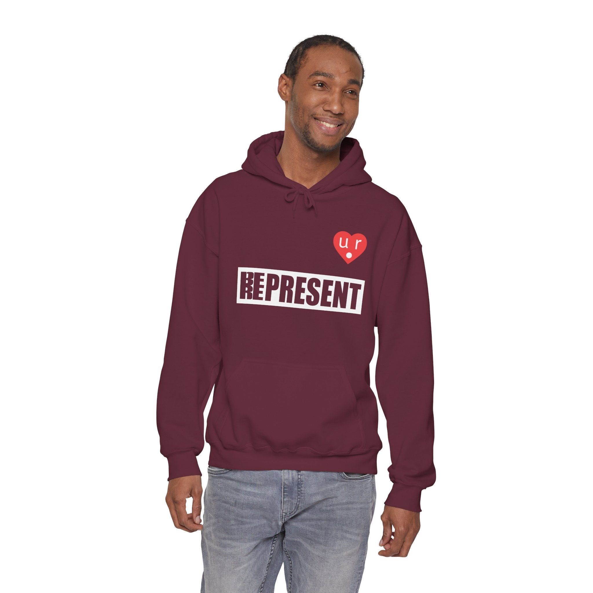 Be Present Represent U R Here Hoodie