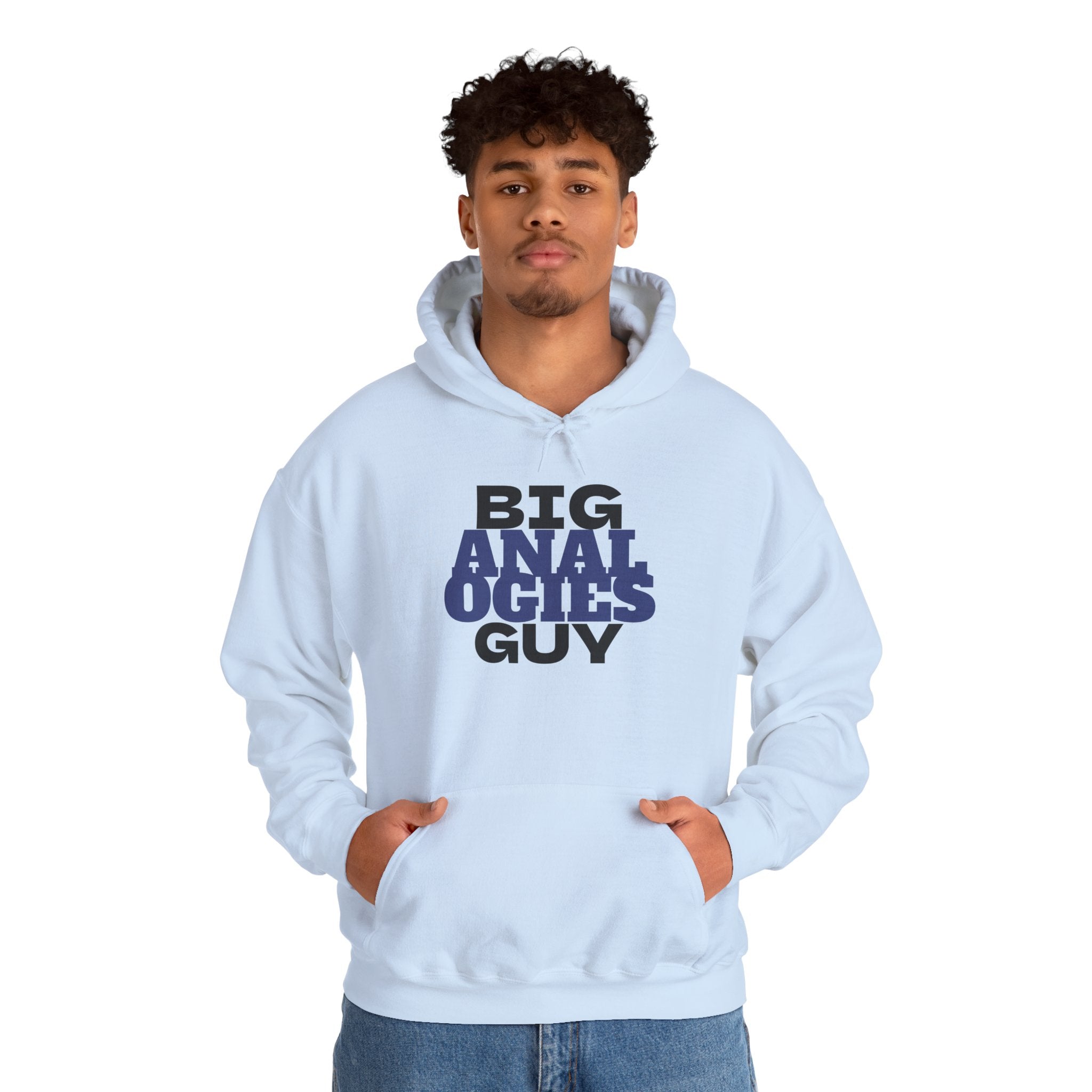 Big Analogies Guy Hoodie