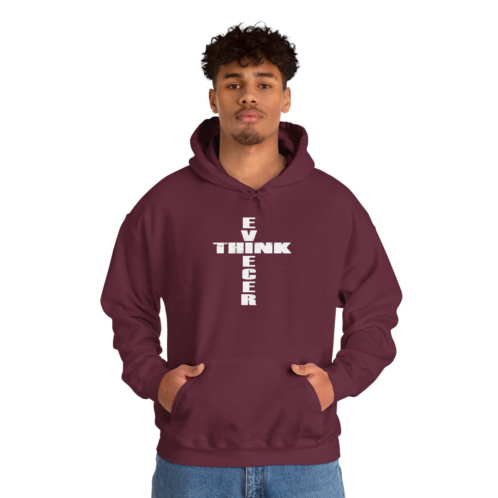 Think / Receive Cross Hoodie