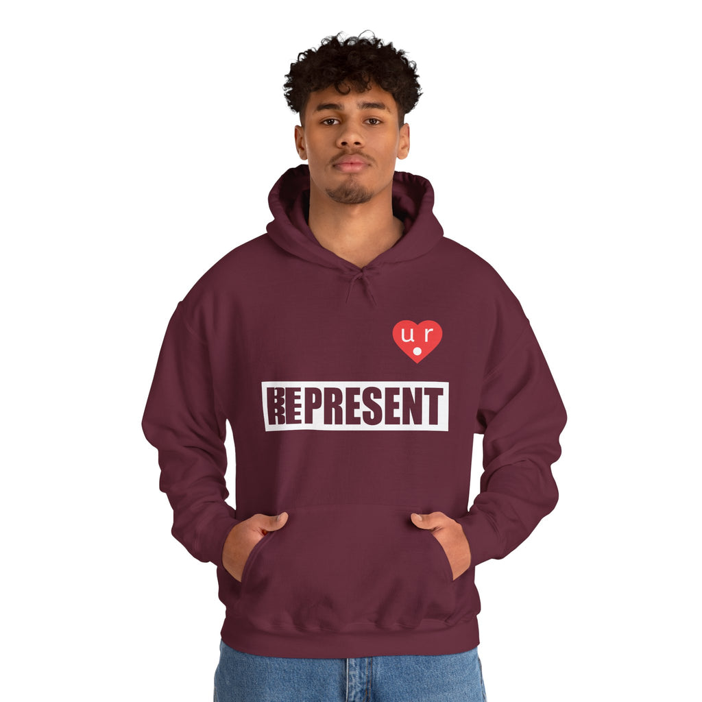 Be Present Represent U R Here Hoodie