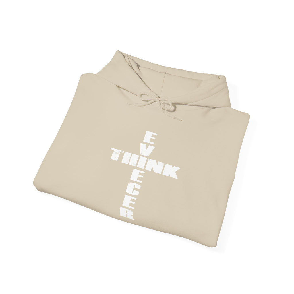 Think / Receive Cross Hoodie