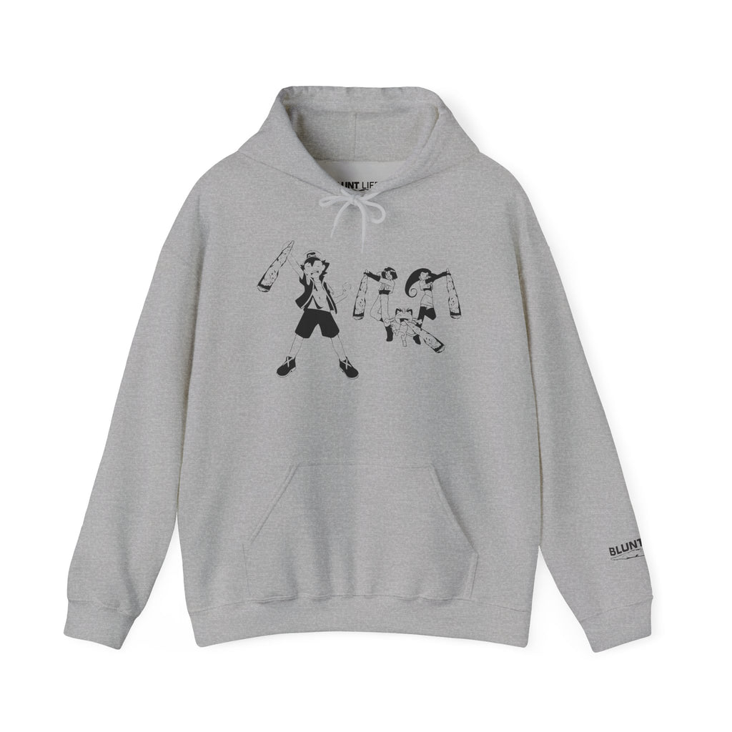 Gotta Hit 'Em All || Blunt Life Hoodie