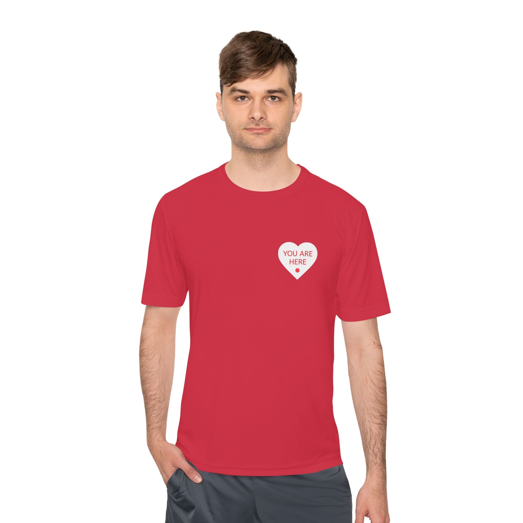 You Are Here Performance Tee —  Moisture-Wicking Shirt