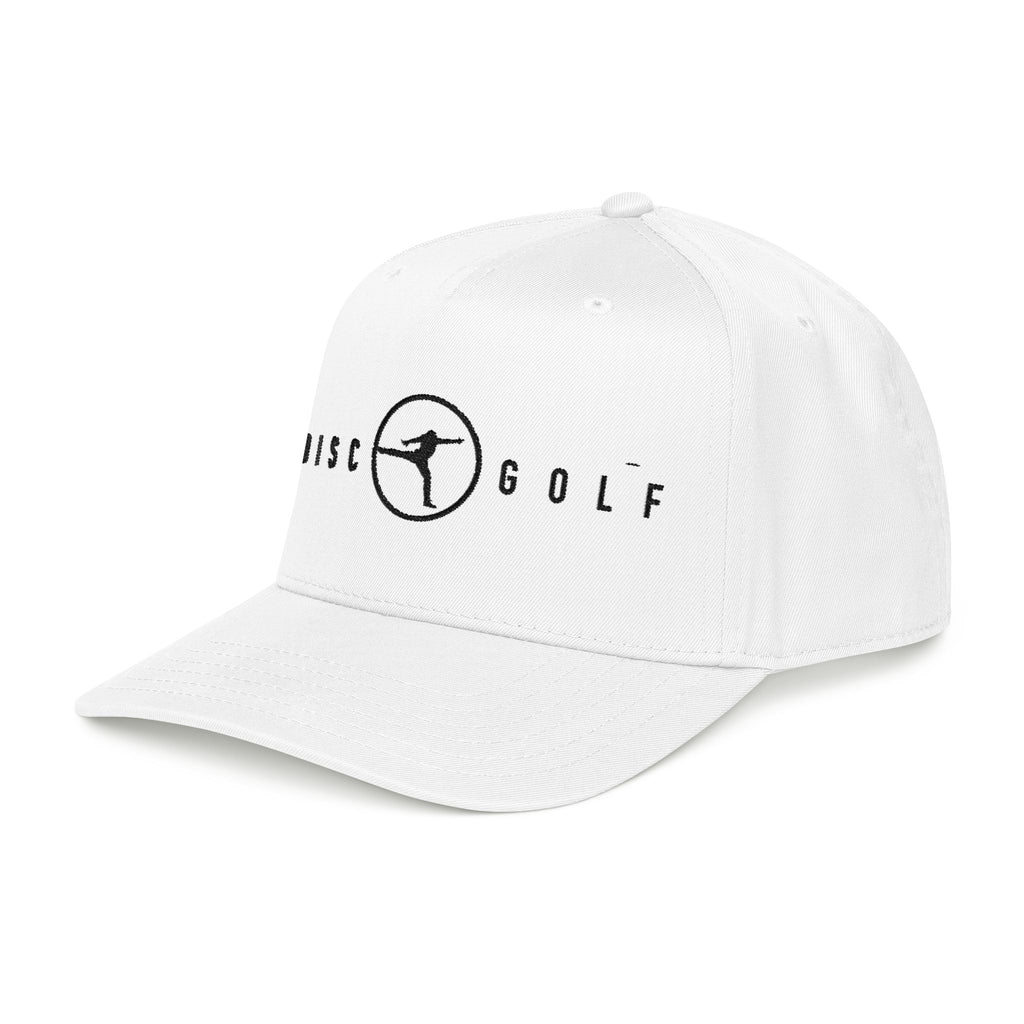 Disc Golf Man Mid Profile Baseball Cap