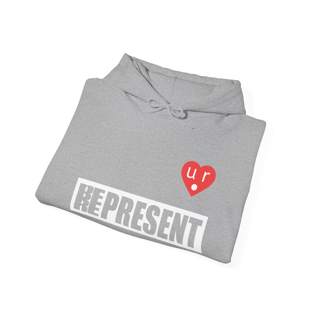 Be Present Represent U R Here Hoodie