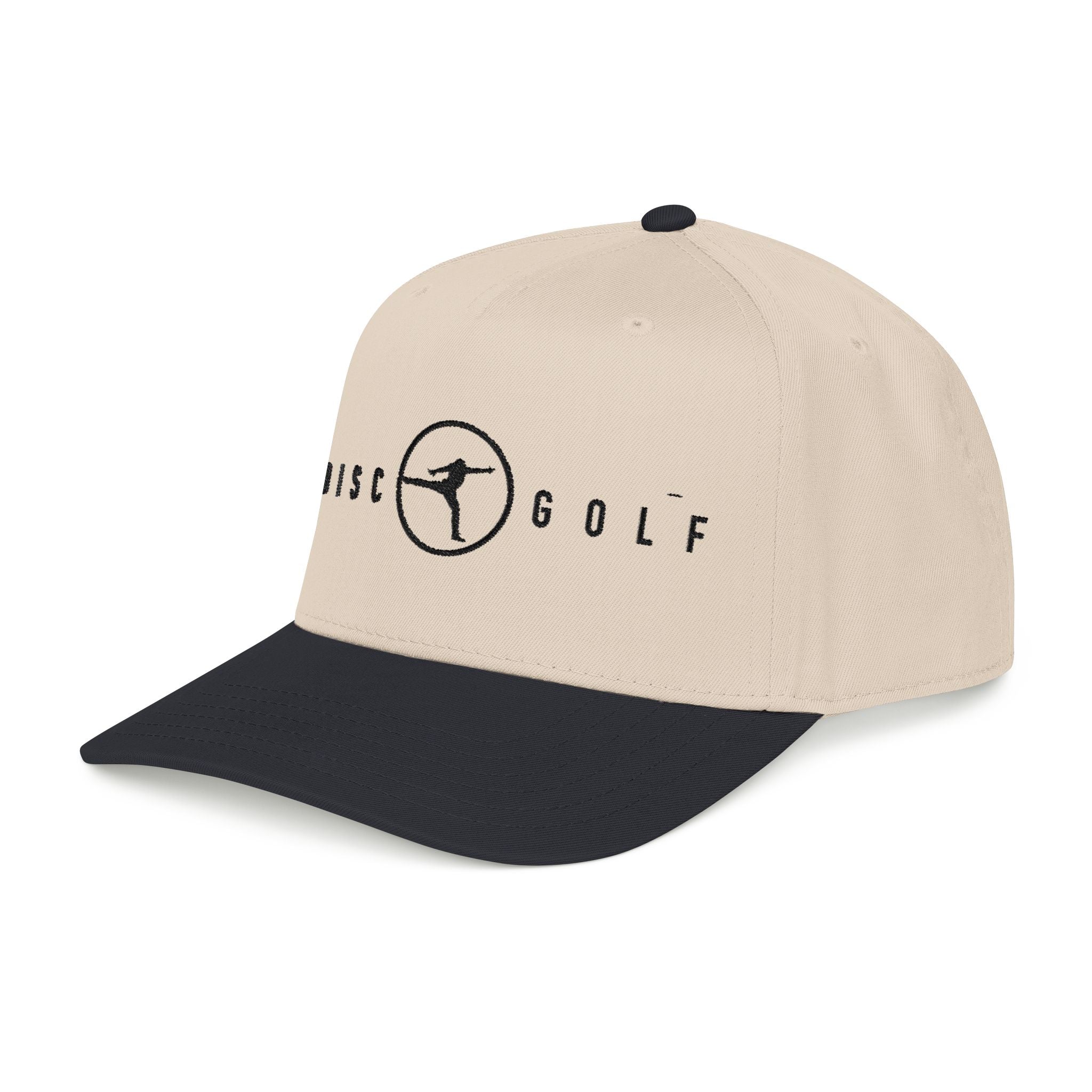 Disc Golf Man Mid Profile Baseball Cap