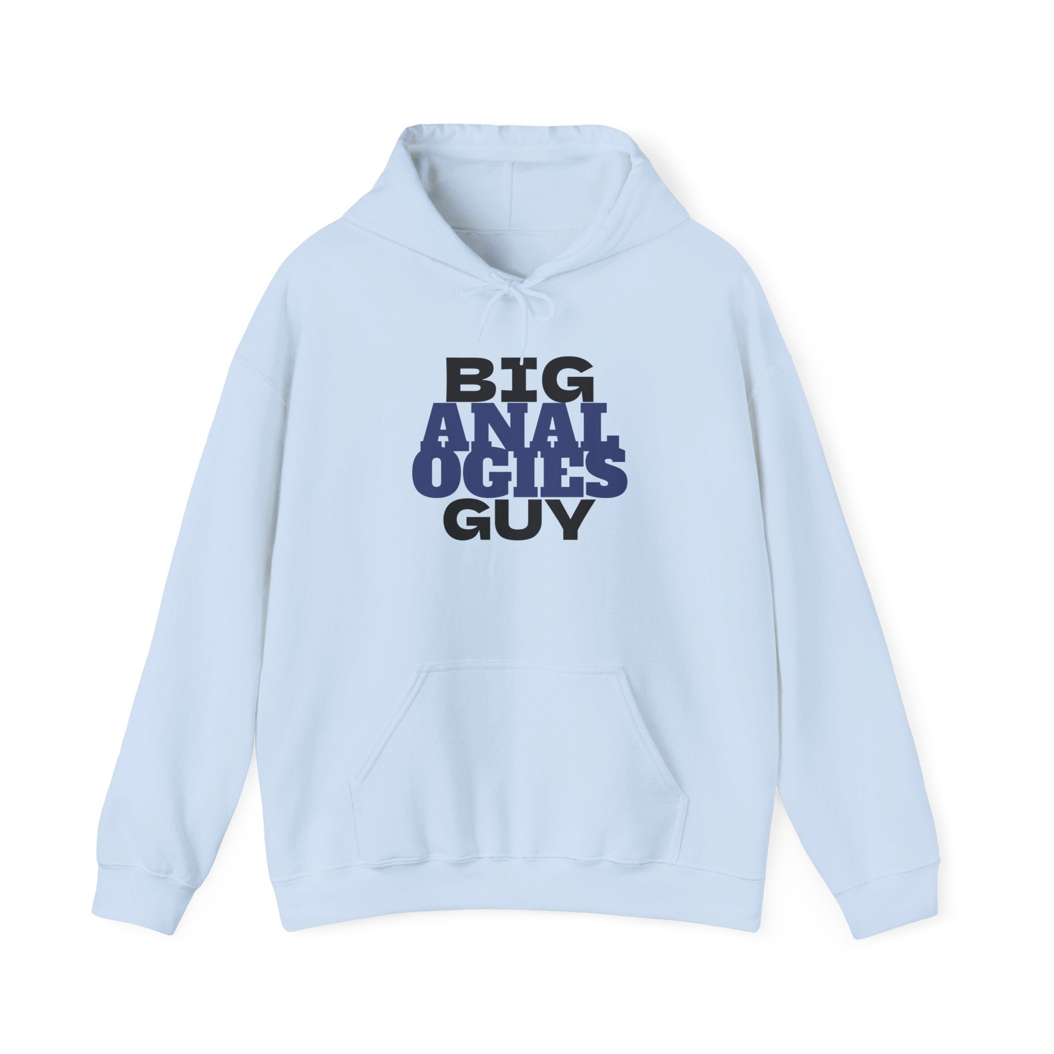 Big Analogies Guy Hoodie