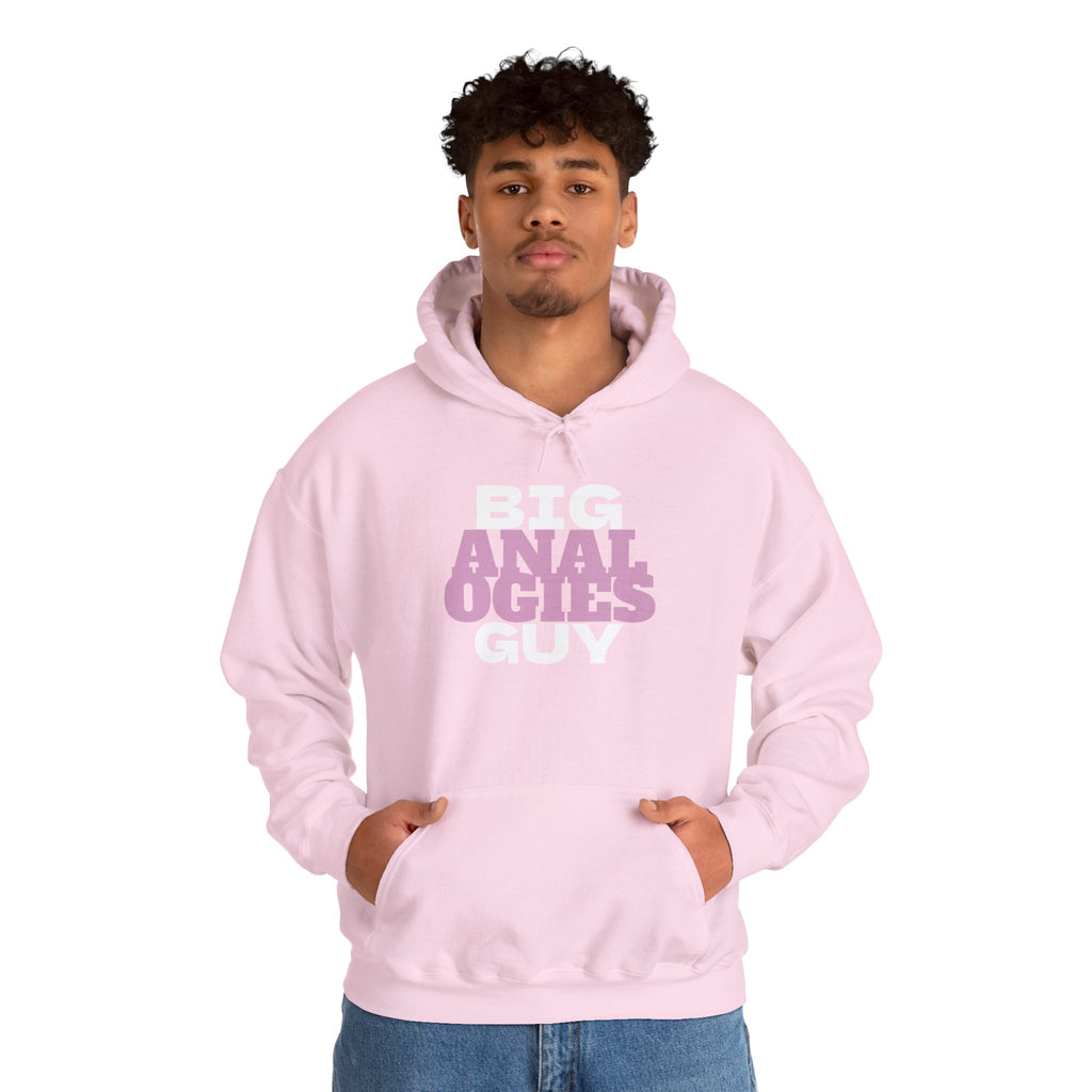 Big Analogies Guy Hoodie