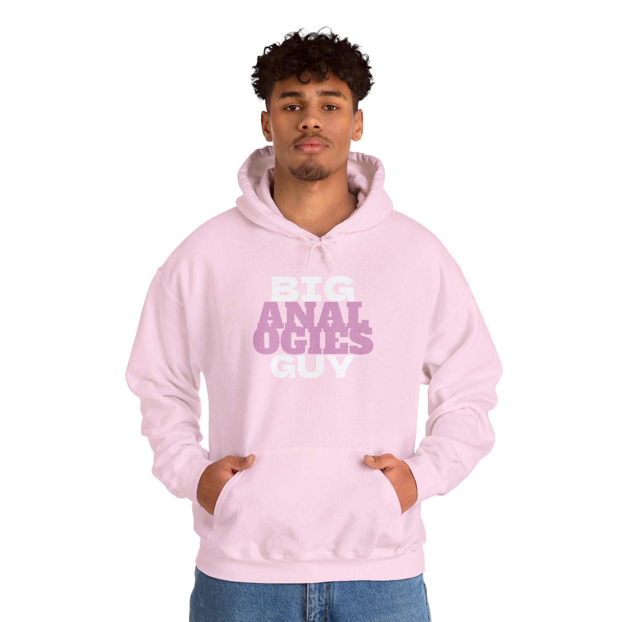Big Analogies Guy Hoodie