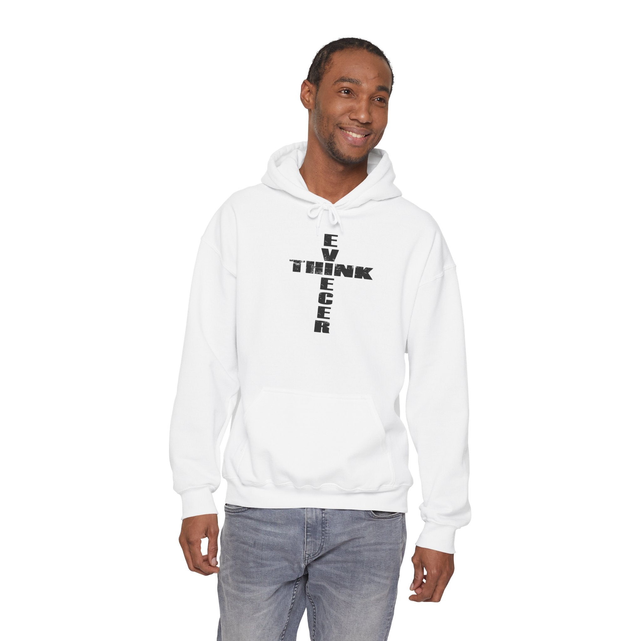 Think / Receive Cross Hoodie