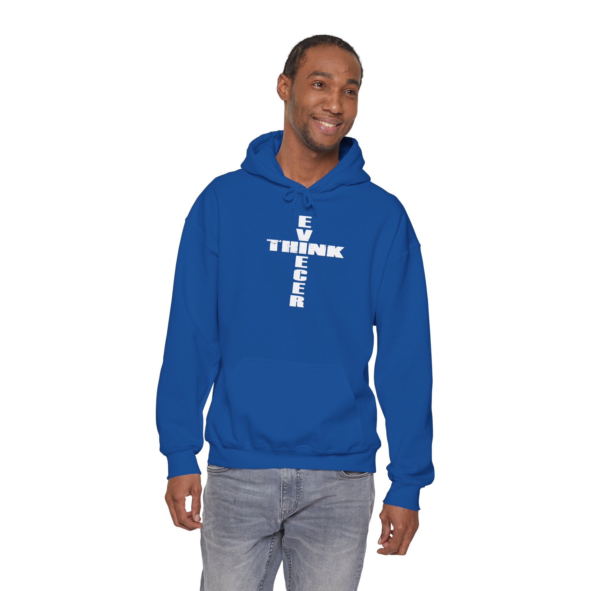 Think / Receive Cross Hoodie