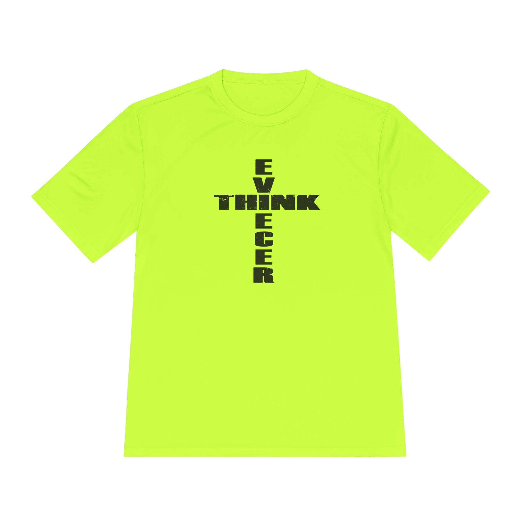 Think / Receive Cross Performance Tee —  Moisture-Wicking Shirt