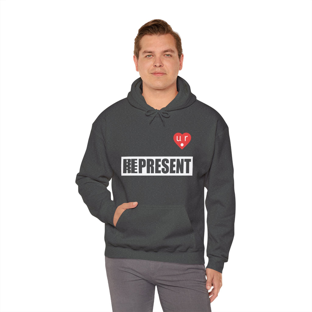 Be Present Represent U R Here Hoodie