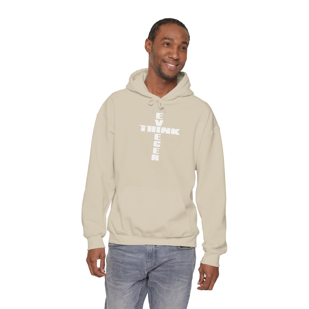 Think / Receive Cross Hoodie