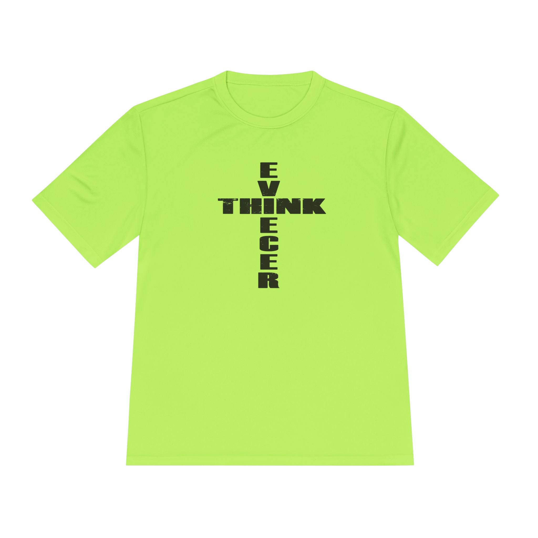 Think / Receive Cross Performance Tee —  Moisture-Wicking Shirt