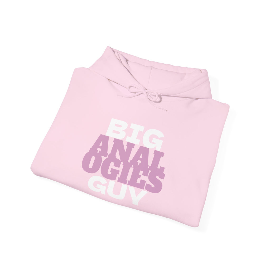 Big Analogies Guy Hoodie