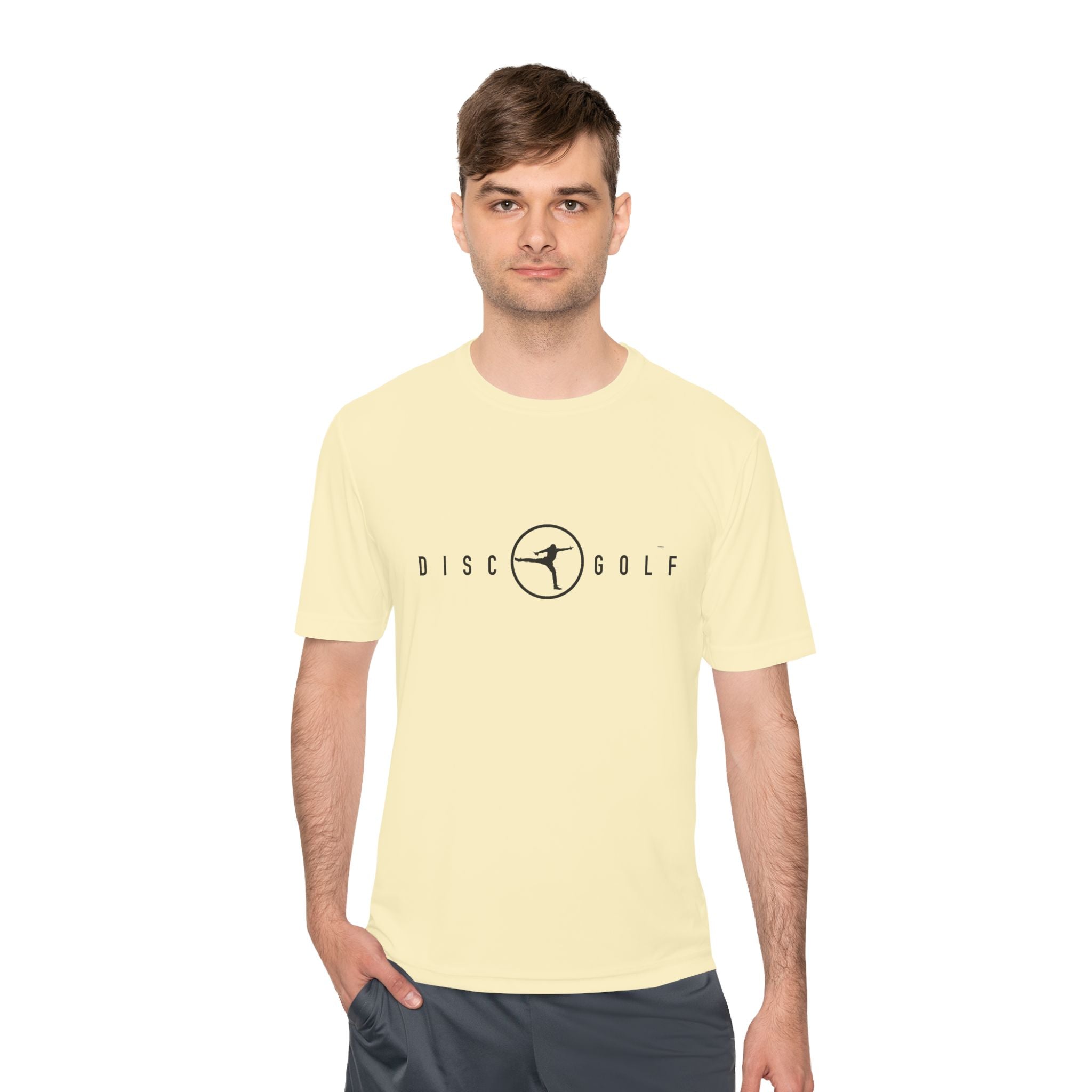 Disc Golf Man Performance Tee —  Moisture-Wicking Shirt