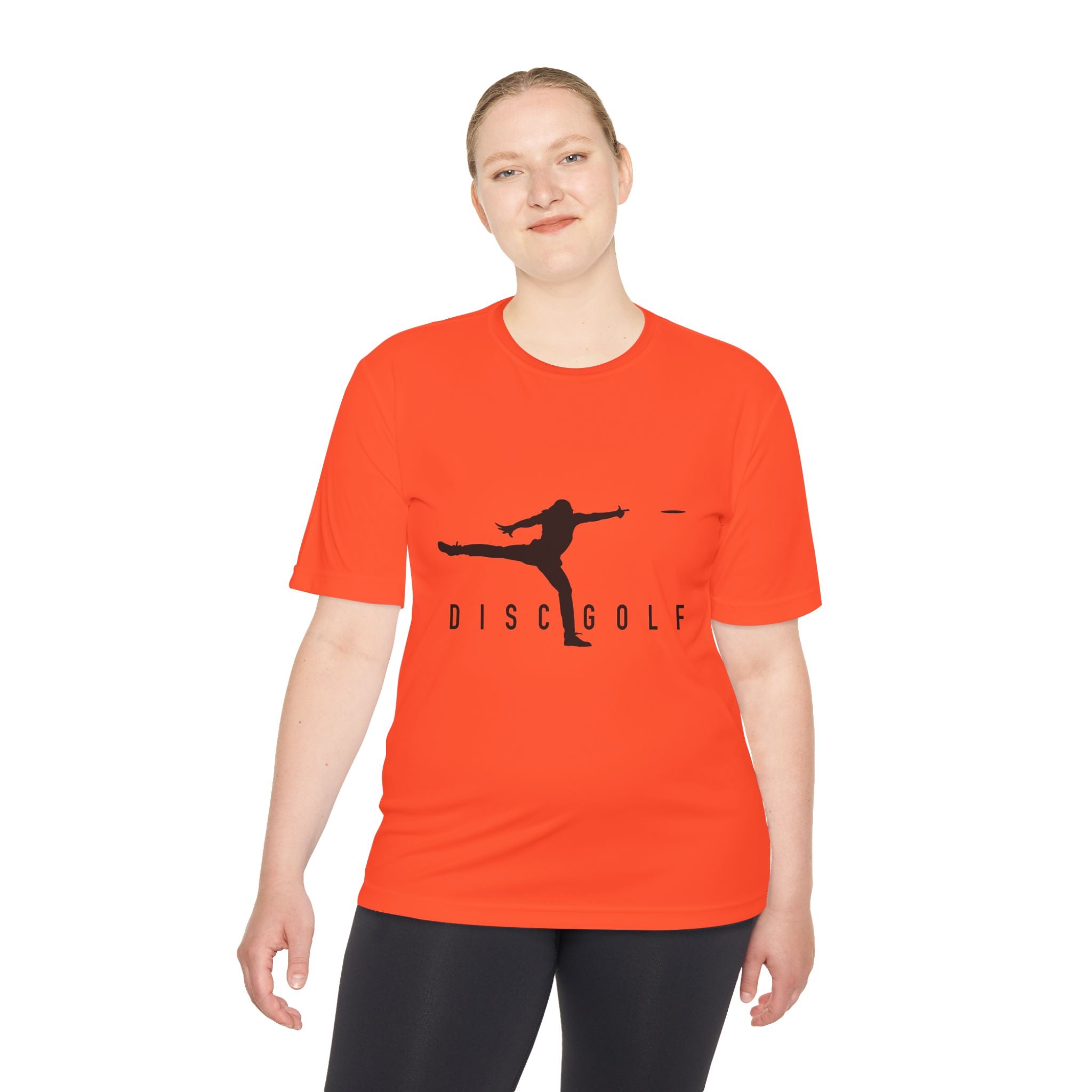 Disc Golf Man XLOGO Performance Tee —  Moisture-Wicking Shirt