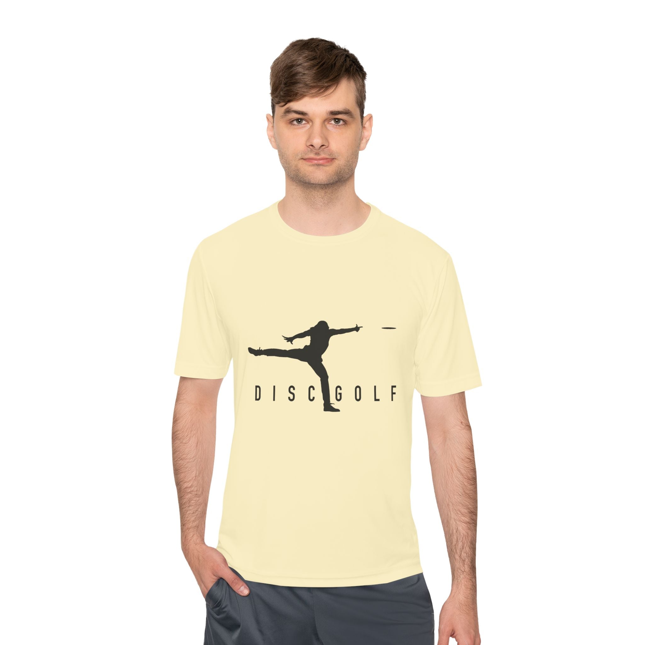 Disc Golf Man XLOGO Performance Tee —  Moisture-Wicking Shirt