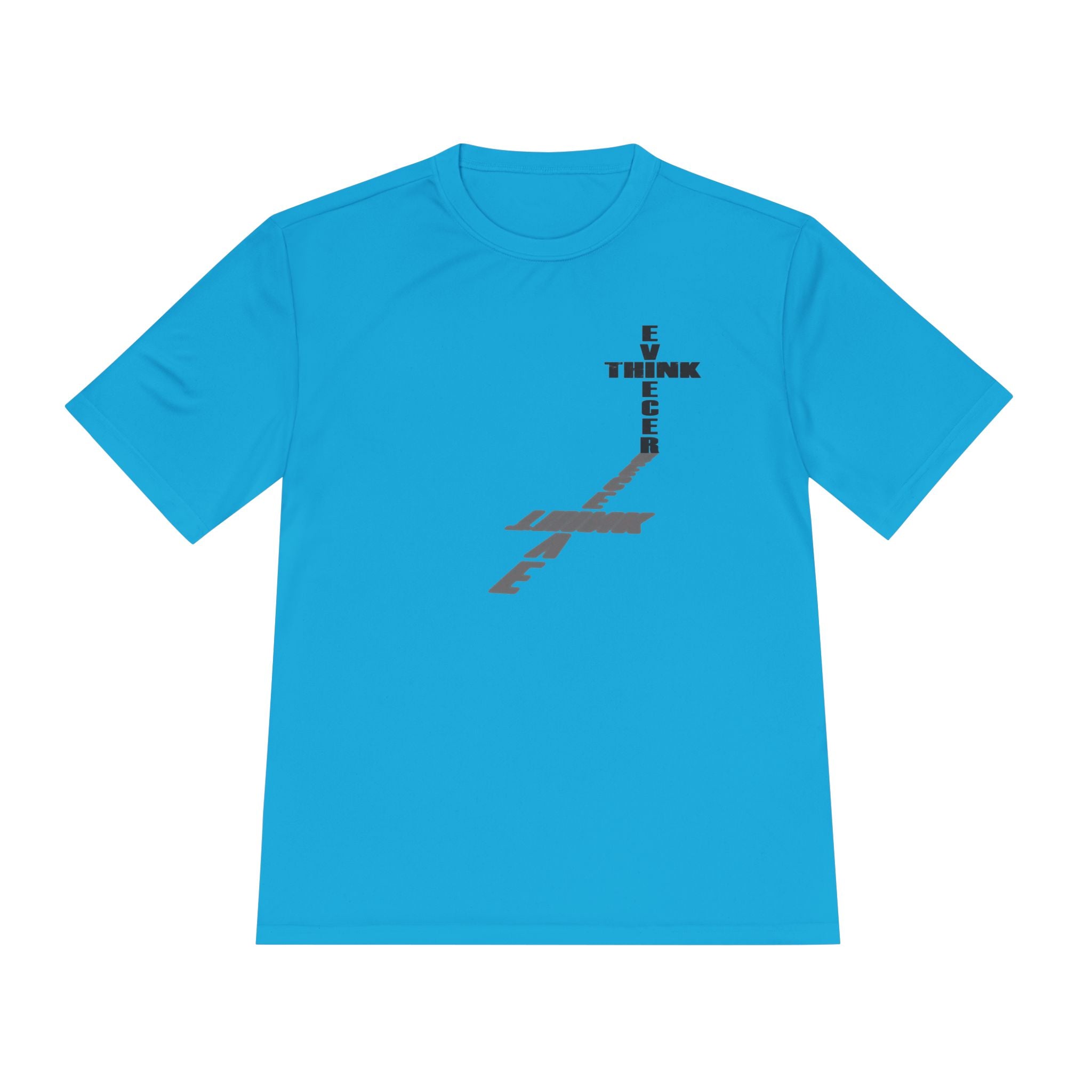 Think / Receive Small Cross Performance Tee —  Moisture-Wicking Shirt
