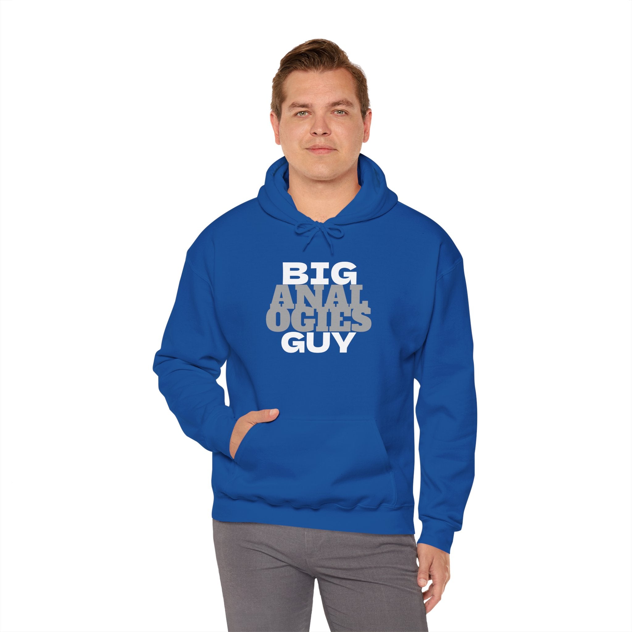 Big Analogies Guy Hoodie