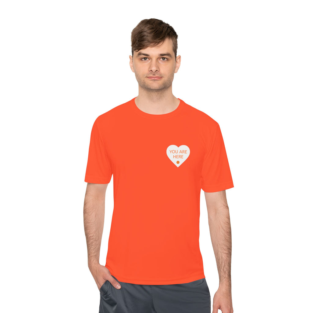 You Are Here Performance Tee —  Moisture-Wicking Shirt