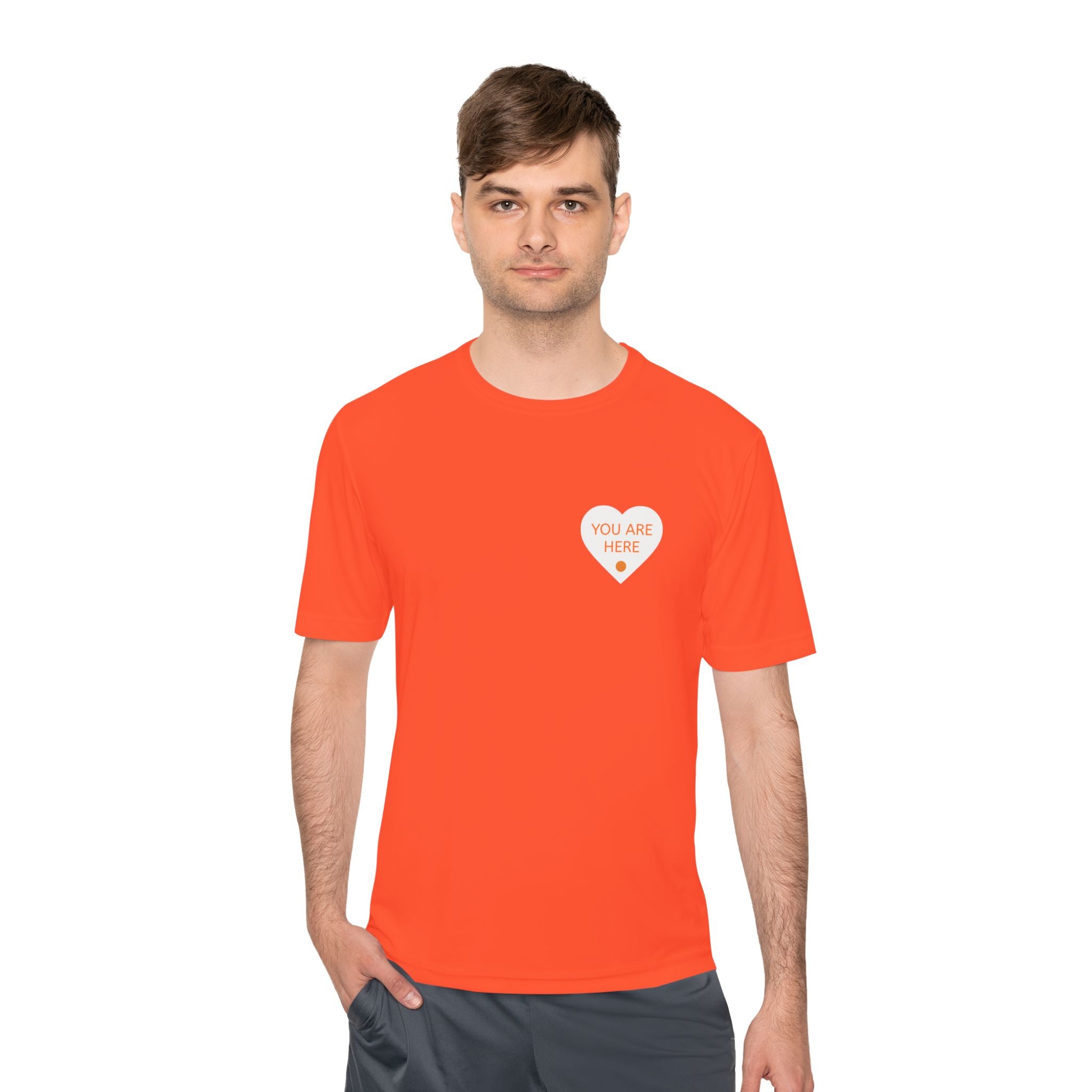 You Are Here Performance Tee —  Moisture-Wicking Shirt