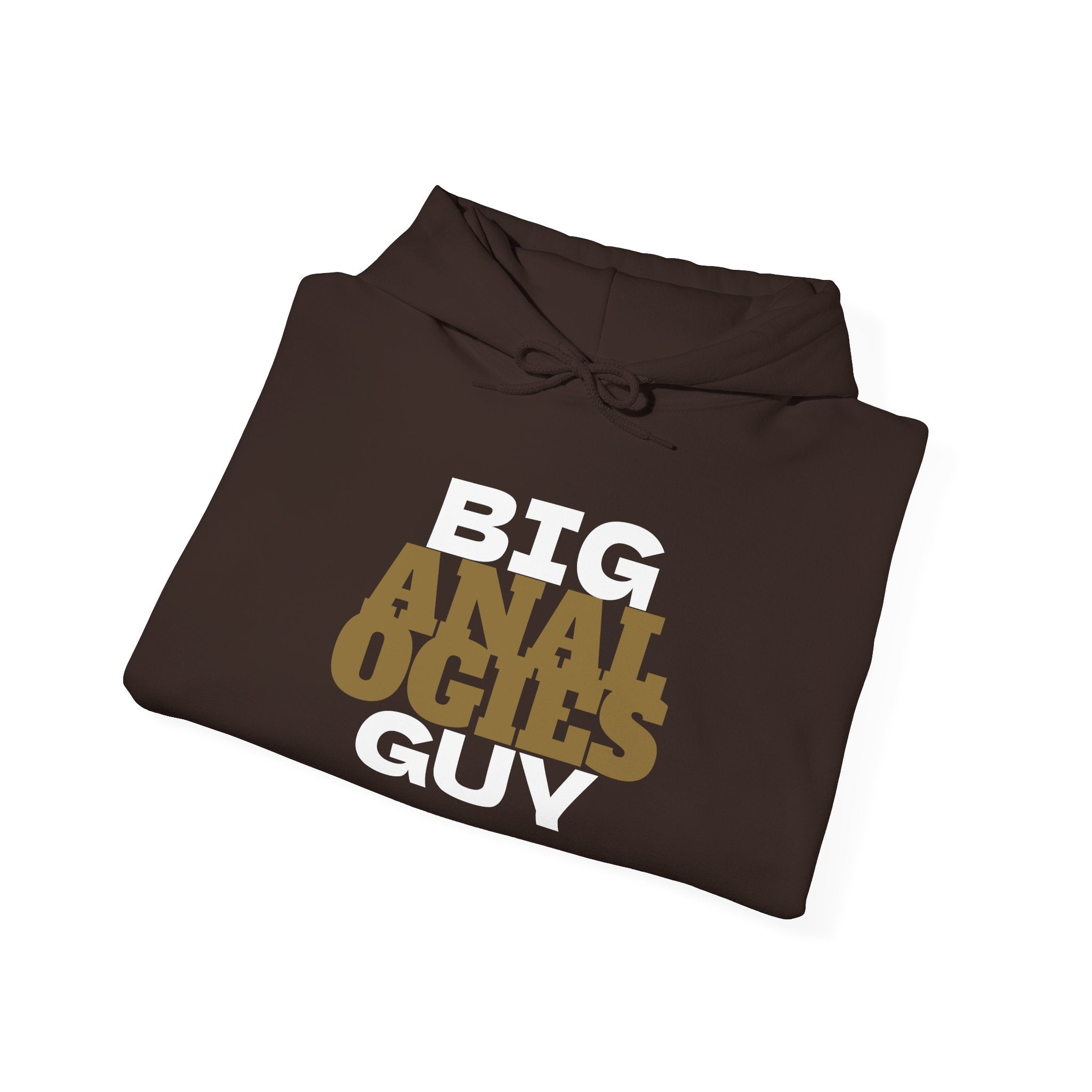 Big Analogies Guy Hoodie