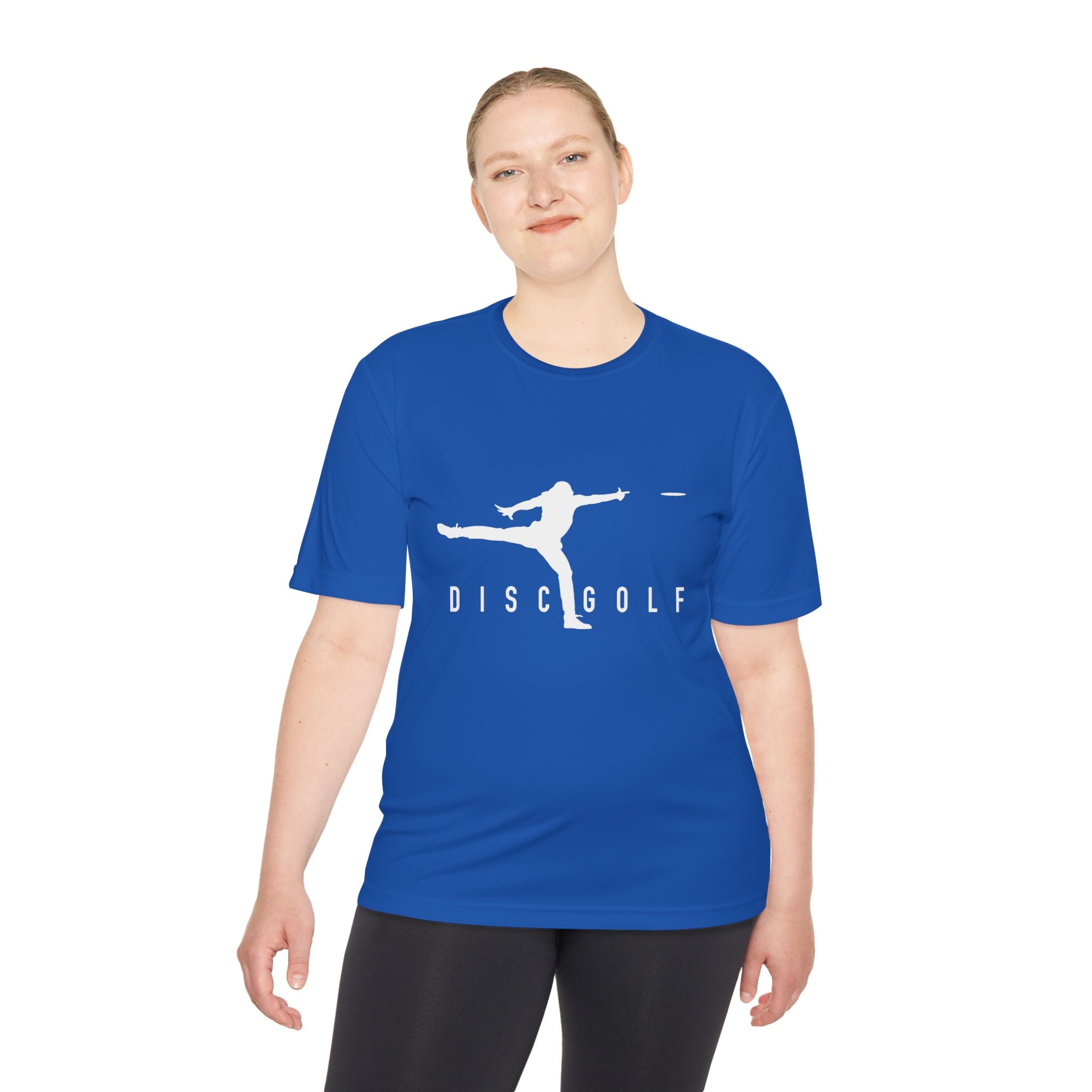 Disc Golf Man XLOGO Performance Tee —  Moisture-Wicking Shirt