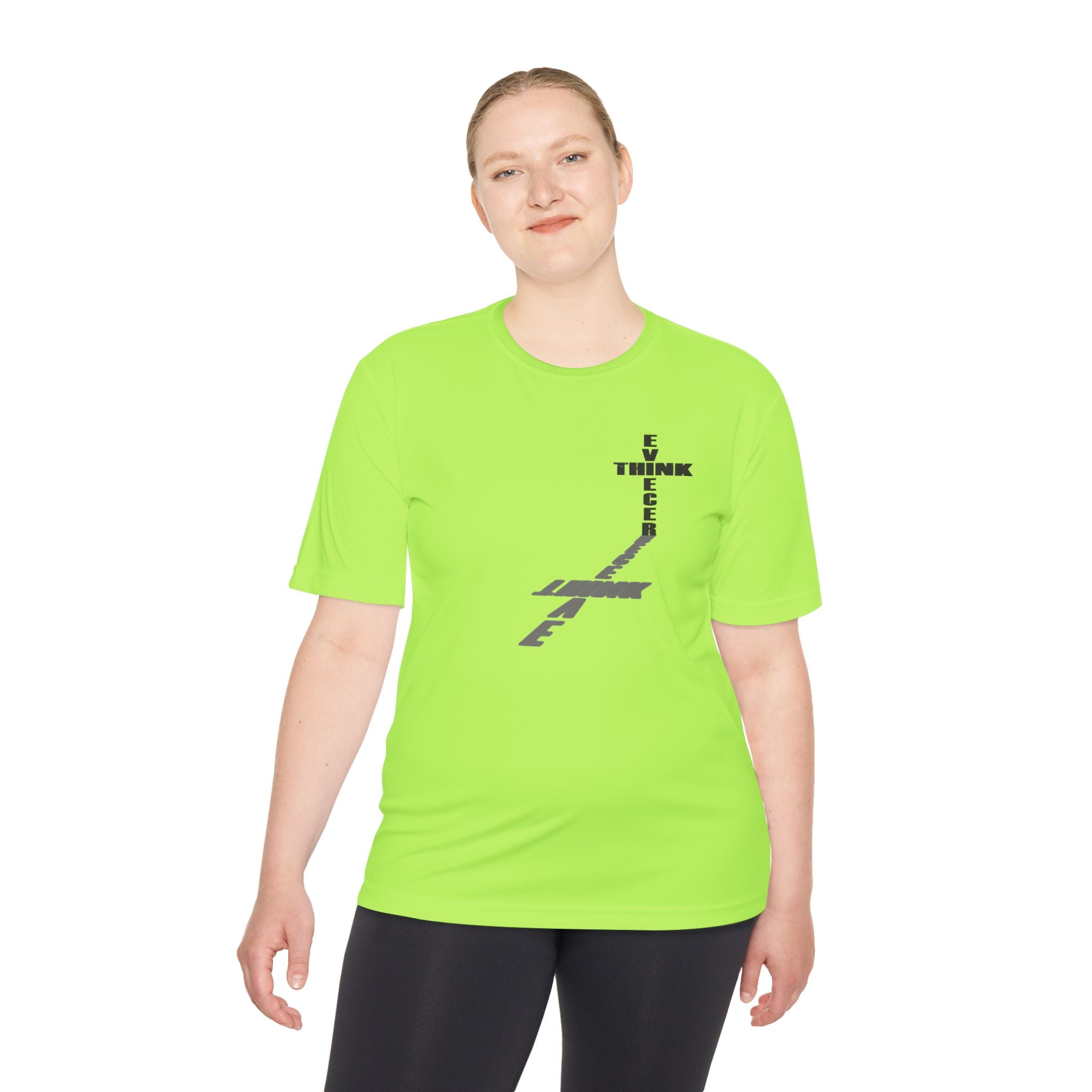 Think / Receive Small Cross Performance Tee —  Moisture-Wicking Shirt
