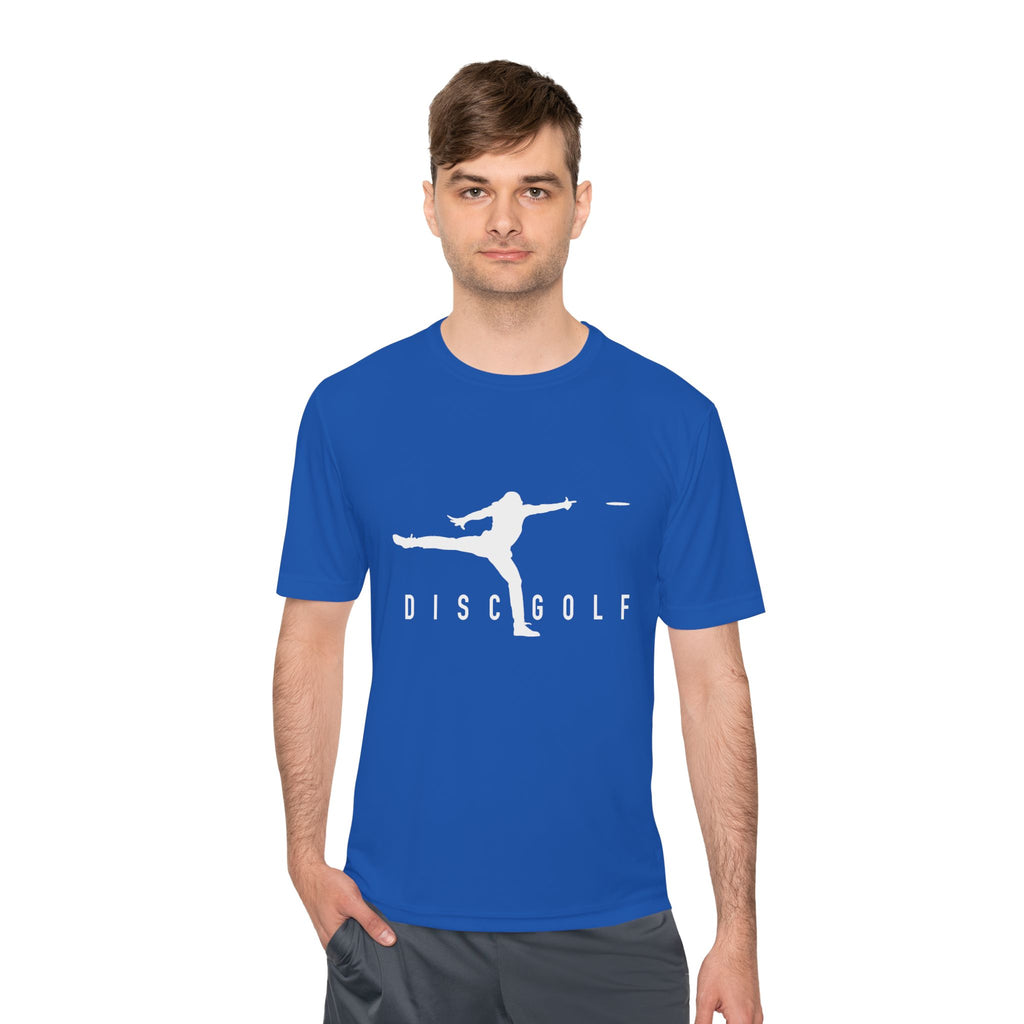 Disc Golf Man XLOGO Performance Tee —  Moisture-Wicking Shirt