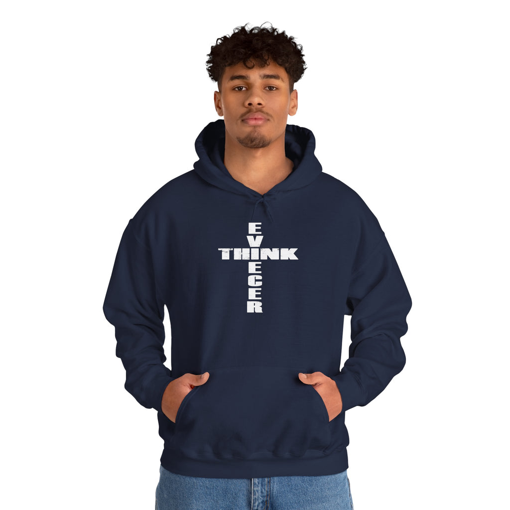 Think / Receive Cross Hoodie