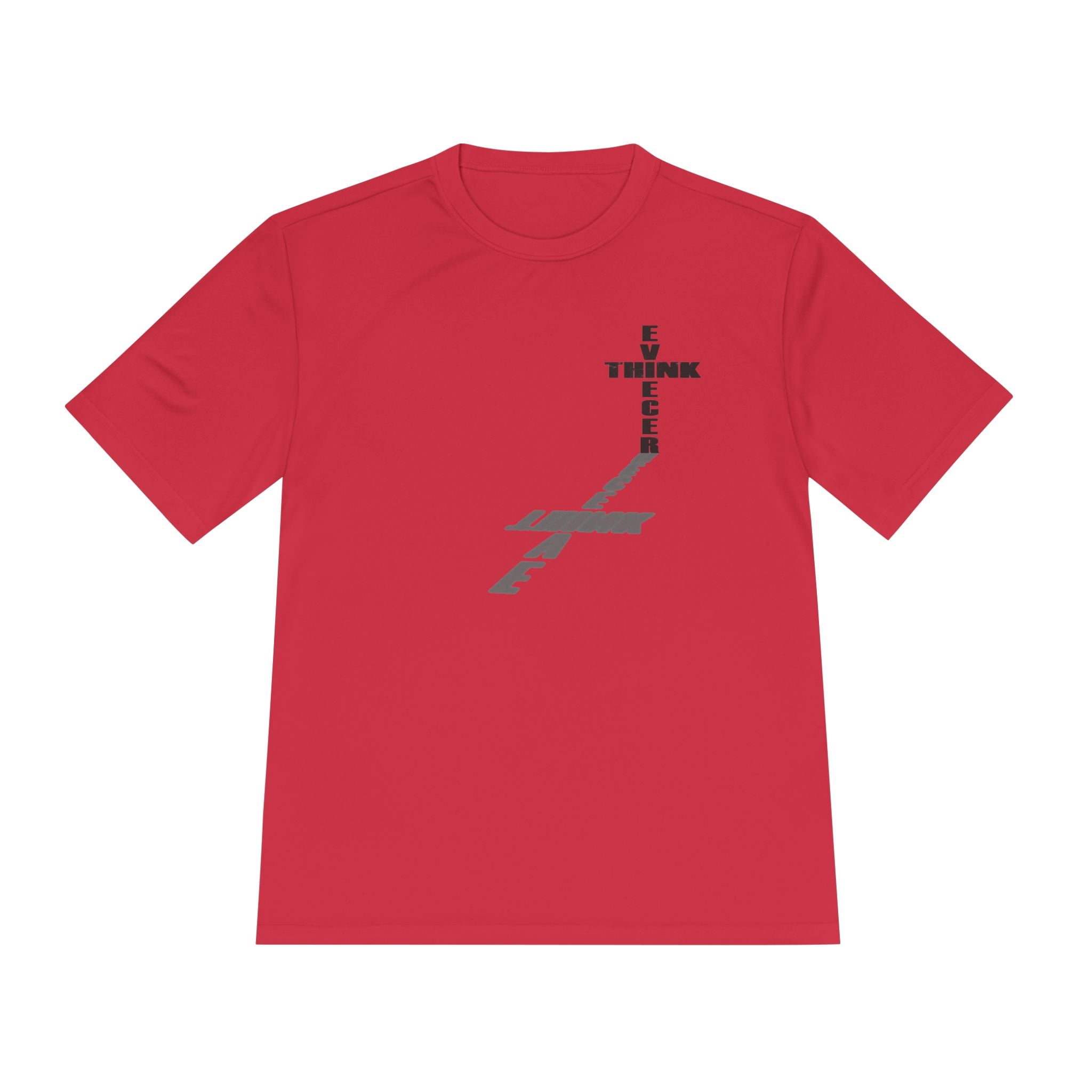 Think / Receive Small Cross Performance Tee —  Moisture-Wicking Shirt
