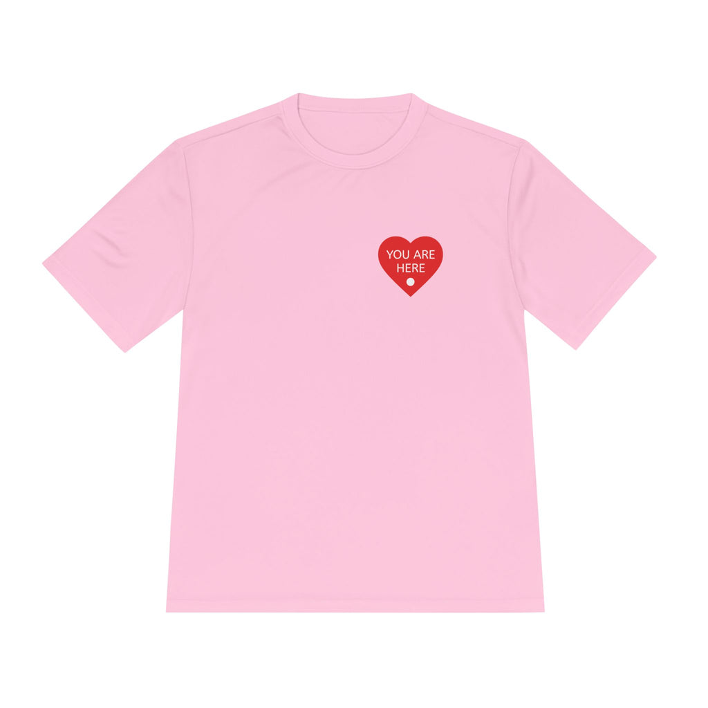 You Are Here Performance Tee —  Moisture-Wicking Shirt